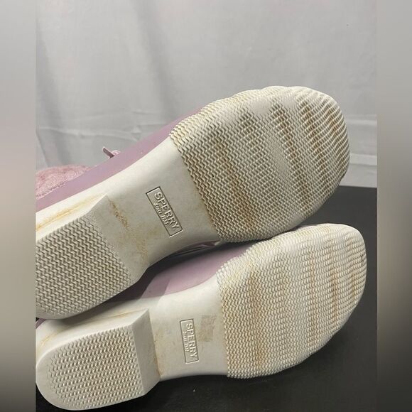 Lilac Sperry Duck Boots - Picture 4 of 5